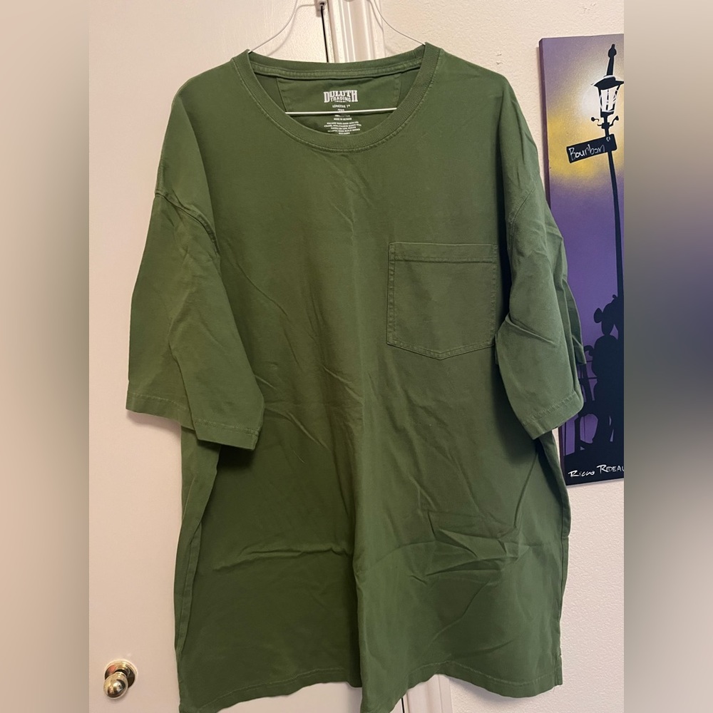 Green Duluth Trading Company T-Shirt